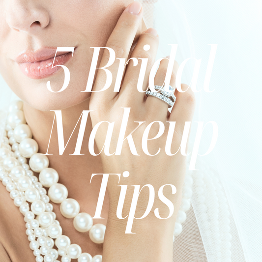 My Top 5 Beauty Tips for Brides: from a professional wedding makeup artist with over 10 years experience.